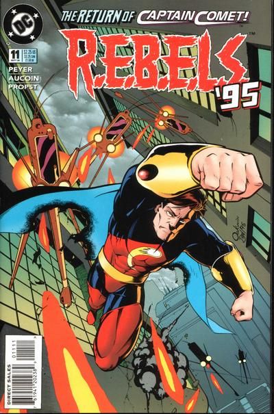 R.E.B.E.L.S., Vol. 1 Comet's Tail |  Issue#11 | Year:1995 | Series:  | Pub: DC Comics