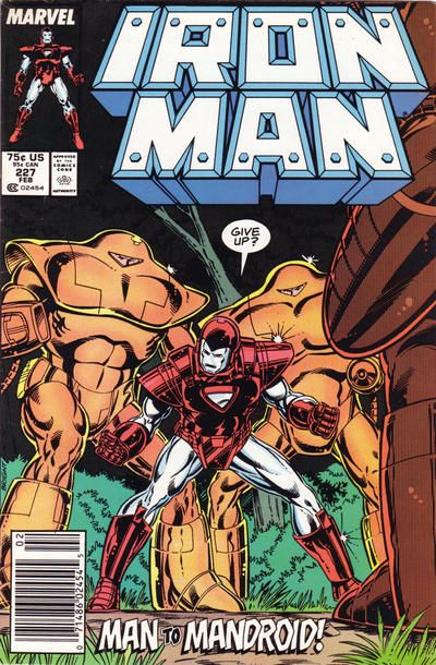 Iron Man, Vol. 1 Stark Wars, Chapter 3: The Last Mandroid |  Issue#227B | Year:1988 | Series: Iron Man |