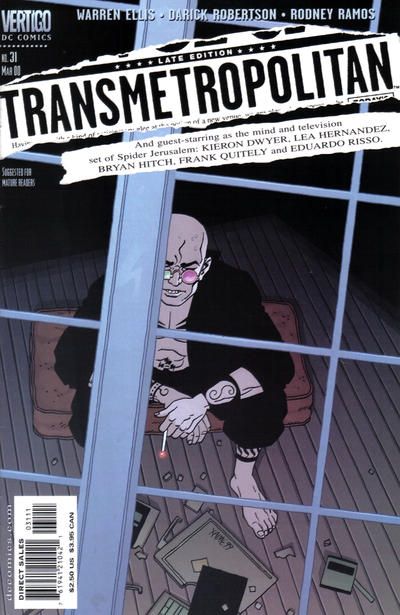 Transmetropolitan (DC Comics) Nobody Loves Me |  Issue#31 | Year:2000 | Series: Transmetropolitan | Pub: DC Comics