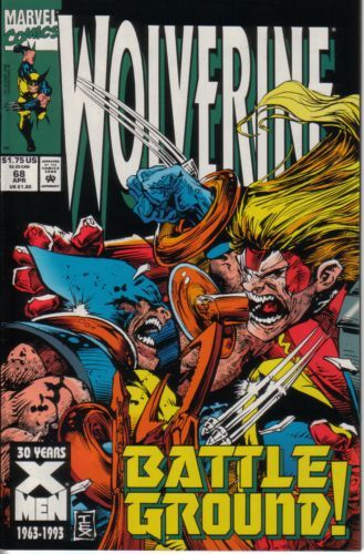 Wolverine, Vol. 2 Epsilon Red |  Issue#68A | Year:1993 | Series: Wolverine | Pub: Marvel Comics |