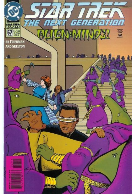 Star Trek: The Next Generation, Vol. 2 Of Two Minds |  Issue#57A | Year:1994 | Series: Star Trek |