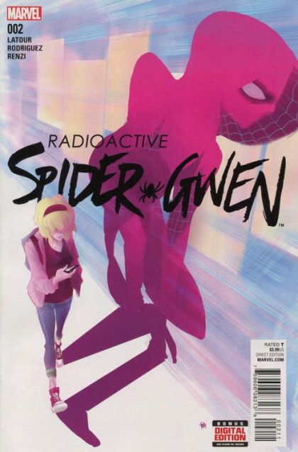 Spider-Gwen, Vol. 2 Greater Power, Part Two |  Issue#2A | Year:2015 | Series: Spider-Gwen | Pub: Marvel Comics | Regular Robbi Rodriguez  Cover