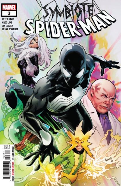 Symbiote Spider-Man, Vol. 1  |  Issue#3A | Year:2019 | Series:  | Pub: Marvel Comics | Regular Greg Land Cover