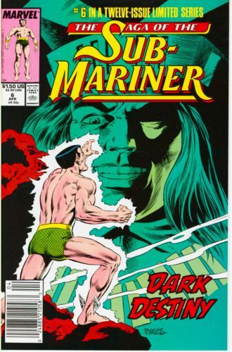 The Saga of the Sub-Mariner Dark Destiny |  Issue#6 | Year:1989 | Series: Sub-Mariner |