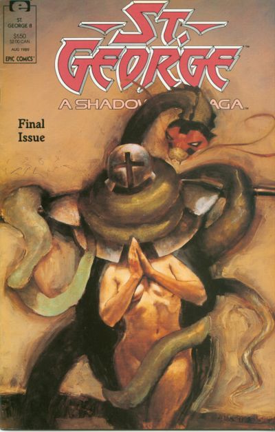 St. George Grace |  Issue#8 | Year:1989 | Series: St. George | Pub: Marvel Comics
