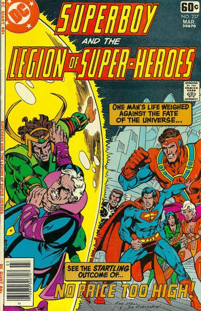 Superboy, Vol. 1 No Price Too High |  Issue#237 | Year:1978 | Series: Superboy | Pub: DC Comics |