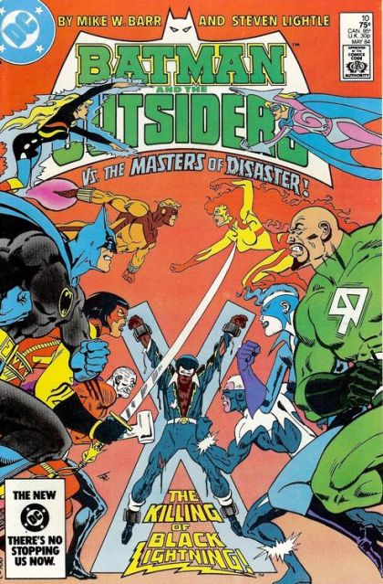 Batman and the Outsiders, Vol. 1 The Execution of Black Lightning |  Issue#10A | Year:1984 | Series: Outsiders | Pub: DC Comics