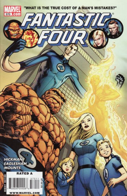 ( 1st team app. of the Council of Reeds ) Fantastic Four, Vol. 3 Solve Everything, Part One |  Issue#570A | Year:2009 | Series: Fantastic Four | Pub: Marvel Comics