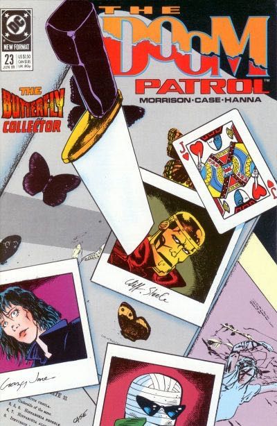 Doom Patrol, Vol. 2 The Butterfly Collector |  Issue#23 | Year:1989 | Series: Doom Patrol |