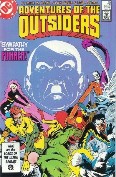 Adventures of the Outsiders Sympathy for the Fuhrer |  Issue#35A | Year:1986 | Series: Outsiders |