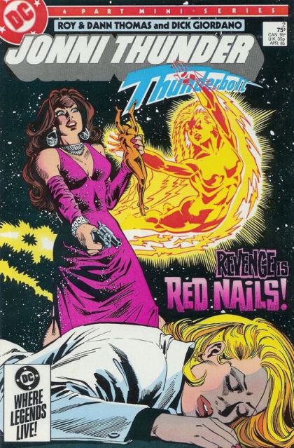 Jonni Thunder Red Nails In the Sunset! |  Issue#2A | Year:1985 | Series:  | Pub: DC Comics