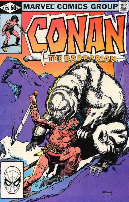 Conan the Barbarian, Vol. 1 The Snow Haired Woman of the Wastes |  Issue#127A | Year:1981 | Series: Conan |