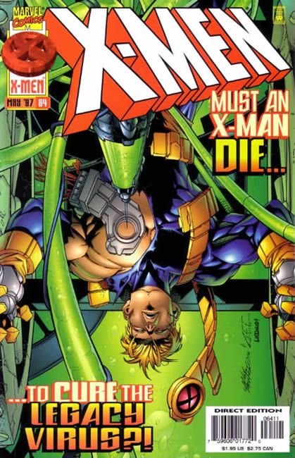 X-Men, Vol. 1 Games of Deceit & Death, Part 3 |  Issue#64A | Year:1997 | Series: X-Men | Pub: Marvel Comics