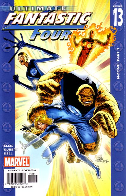 Ultimate Fantastic Four N-Zone, Part 1 |  Issue#13A | Year:2004 | Series: Fantastic Four | Pub: Marvel Comics