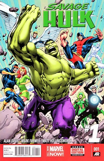 Savage Hulk  |  Issue#1A | Year:2014 | Series: Hulk | Pub: Marvel Comics | Regular Alan Davis Cover