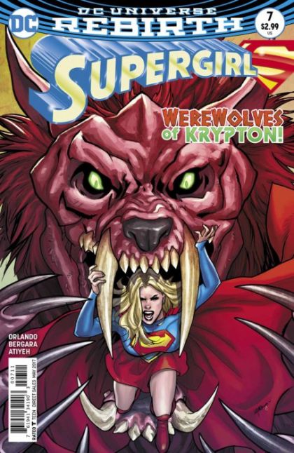 Supergirl, Vol. 7 Mission: Mind |  Issue#7A | Year:2017 | Series:  | Pub: DC Comics | Regular Emanuela Lupacchino Cover
