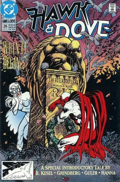 Hawk & Dove, Vol. 3 Way Back When... |  Issue#26A | Year:1991 | Series: Teen Titans | Pub: DC Comics