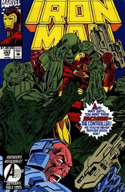 Iron Man, Vol. 1 Controlling Interests |  Issue#293A | Year:1993 | Series: Iron Man |