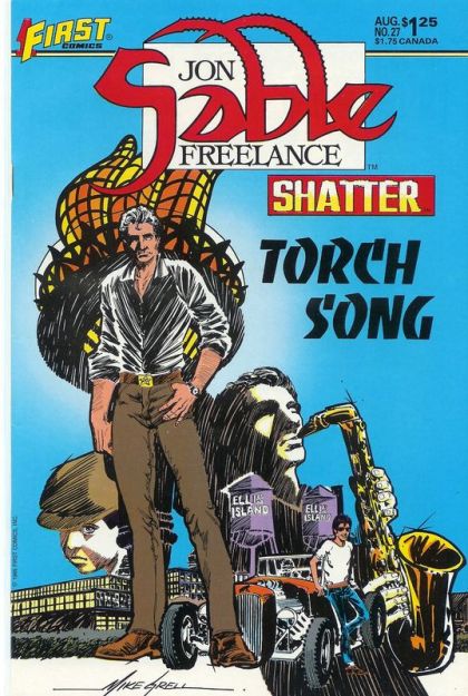 Jon Sable, Freelance Torch Song |  Issue#27 | Year:1985 | Series: Jon Sable | Pub: First Comics