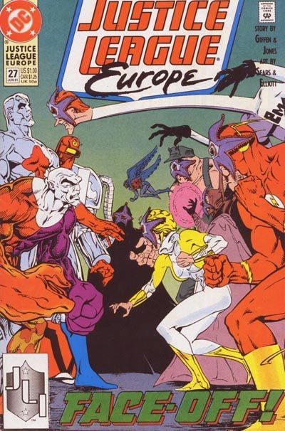 Justice League Europe / International The Vagabond King |  Issue#27A | Year:1991 | Series: JLA | Pub: DC Comics