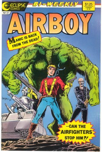 Airboy Blacktop thunder |  Issue#27 | Year:1987 | Series:  | Pub: Eclipse Comics