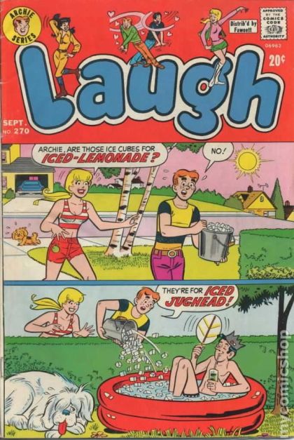 Laugh, Vol. 1  |  Issue#270 | Year:1973 | Series:  | Pub: Archie Comic Publications
