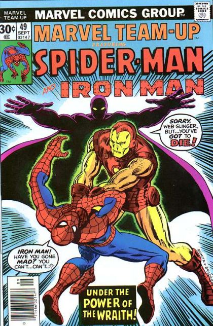 Marvel Team-Up, Vol. 1 Spider-Man And Iron Man: Madness Is All In The Mind! |  Issue#49B | Year:1976 | Series: Marvel Team-Up | Pub: Marvel Comics