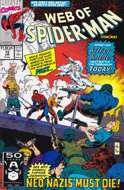 Web of Spider-Man, Vol. 1 The Reckoning |  Issue#72A | Year:1991 | Series: Spider-Man |