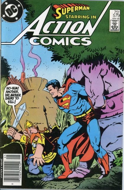 Action Comics, Vol. 1 Prisoners of Time! |  Issue#579B | Year:1986 | Series:  | Pub: DC Comics |