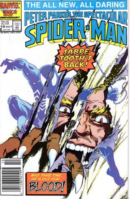 The Spectacular Spider-Man, Vol. 1 Catfight! |  Issue#119B | Year:1986 | Series: Spider-Man | Pub: Marvel Comics