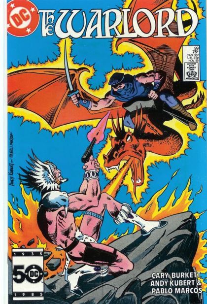 Warlord, Vol. 1 Fire and Sword |  Issue#99 | Year:1985 | Series: Warlord | Pub: DC Comics
