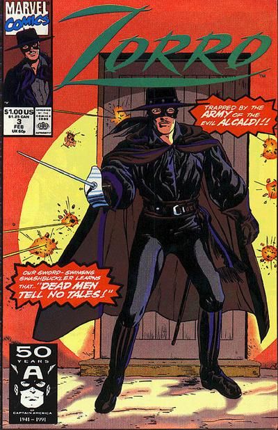 Zorro (Marvel)  |  Issue#3A | Year:1991 | Series: Zorro | Pub: Marvel Comics |
