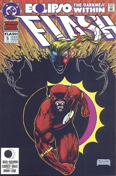 Flash, Vol. 2 Annual Eclipso: The Darkness Within - Run-In! |  Issue#5A | Year:1992 | Series: Flash | Pub: DC Comics |