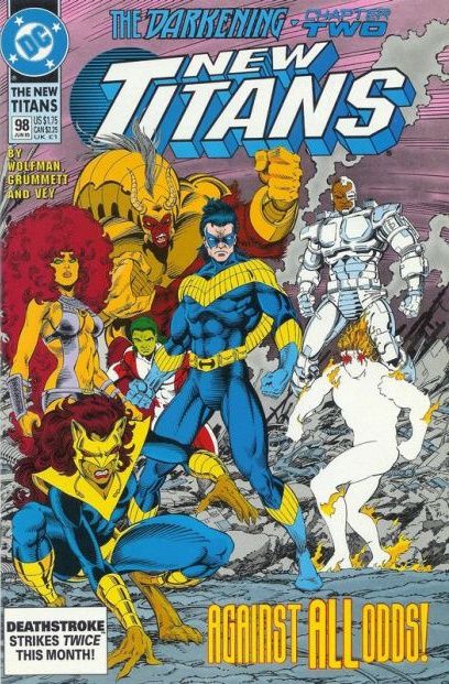 The New Titans The Darkening, Reign of Blood |  Issue#98 | Year:1993 | Series: Teen Titans |