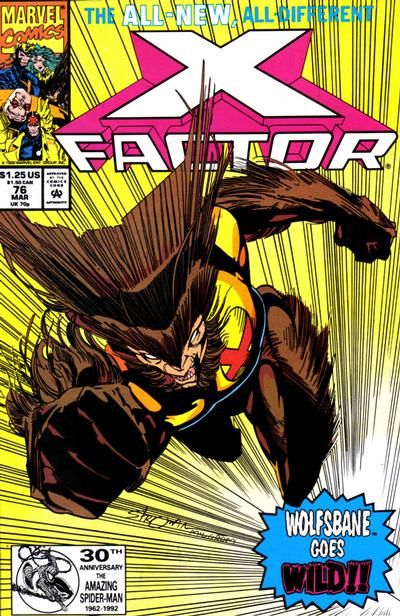 X-Factor X-Communication |  Issue#76A | Year:1992 | Series: X-Factor | Pub: Marvel Comics
