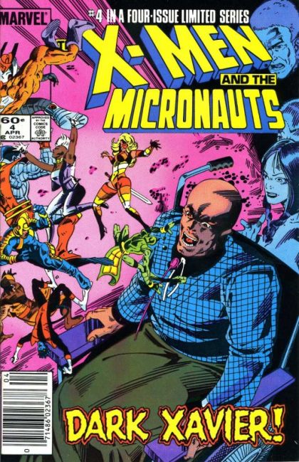 The X-Men and the Micronauts Doppelganger! |  Issue#4B | Year:1984 | Series: X-Men | Pub: Marvel Comics