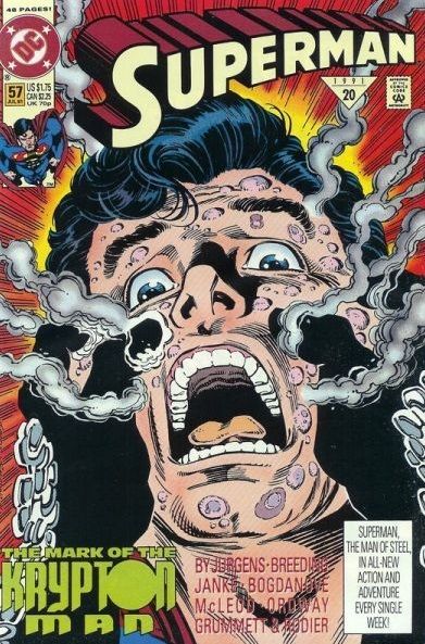 Superman, Vol. 2 Return of the Krypton Man |  Issue#57A | Year:1991 | Series: Superman | Pub: DC Comics |