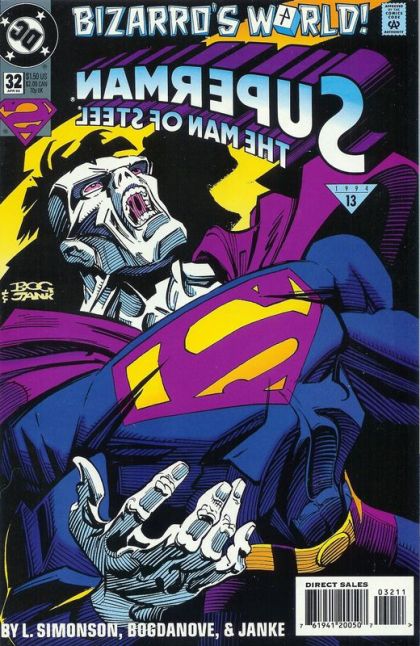Superman: The Man of Steel Bizarro's World - Love & Death |  Issue#32A | Year:1994 | Series: Superman |