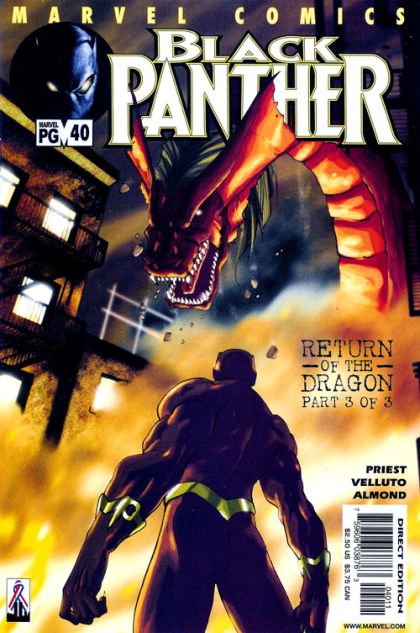 Black Panther, Vol. 3 Return of the Dragon, pt 3: Dragonslayer |  Issue#40 | Year:2002 | Series: Black Panther | Pub: Marvel Comics