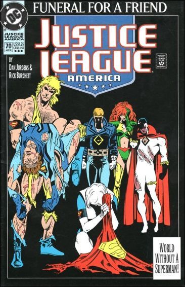 Justice League / International / America Grieving |  Issue
