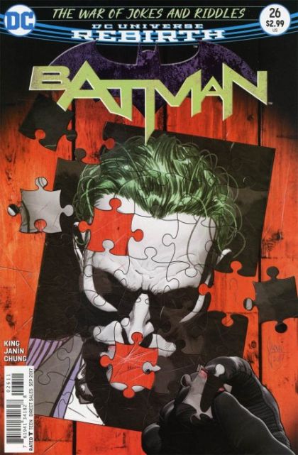 Batman, Vol. 3 The War of Jokes and Riddles, Part Two |  Issue#26A | Year:2017 | Series: Batman | Pub: DC Comics