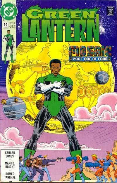 Green Lantern, Vol. 3 Mosaic, Part 1: Structures |  Issue#14A | Year:1991 | Series: Green Lantern | Pub: DC Comics