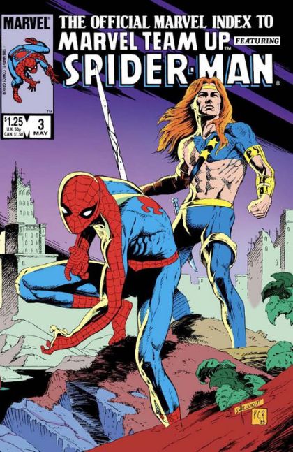 Official Marvel Index to Marvel Team-Up  |  Issue#3 | Year:1986 | Series: Spider-Man | Pub: Marvel Comics |