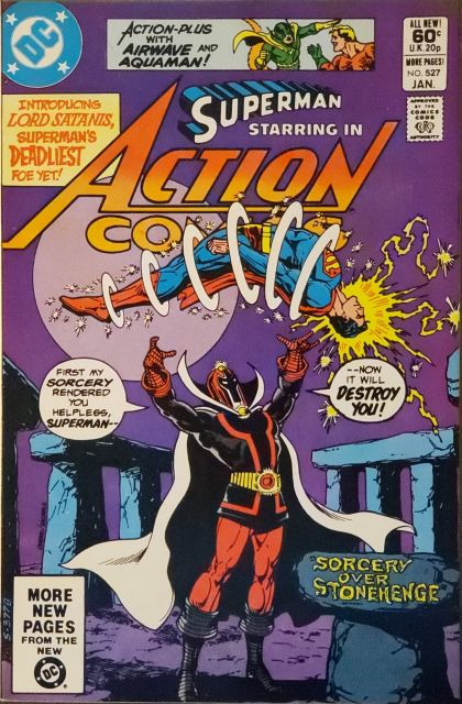 Action Comics, Vol. 1 Sorcery Over Stonehenge! / Air Wave Under the Waves! |  Issue#527A | Year:1981 | Series:  |