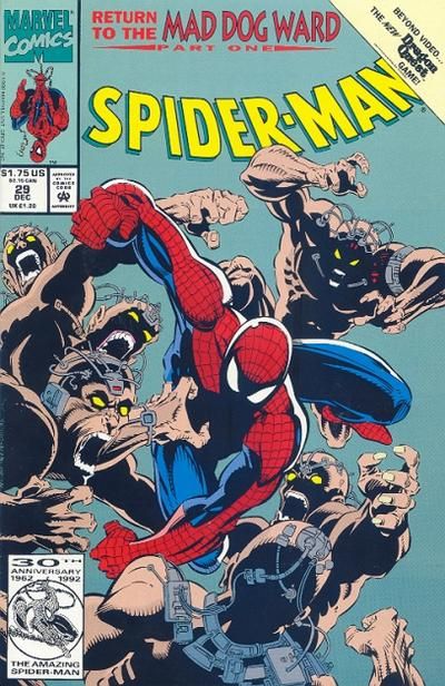 Spider-Man, Vol. 1 Return To The Mad Dog Ward, Part 1: Hope And Other Liars |  Issue#29A | Year:1992 | Series: Spider-Man | Pub: Marvel Comics