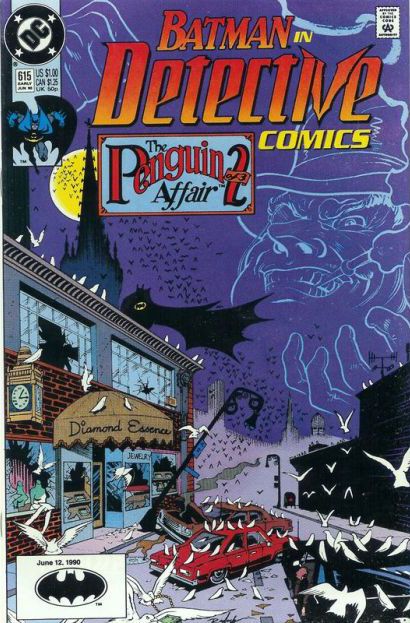 Detective Comics, Vol. 1 The Penguin Affair - Part 2: Bird of Ill Omen! |  Issue#615A | Year:1990 | Series: Detective Comics |