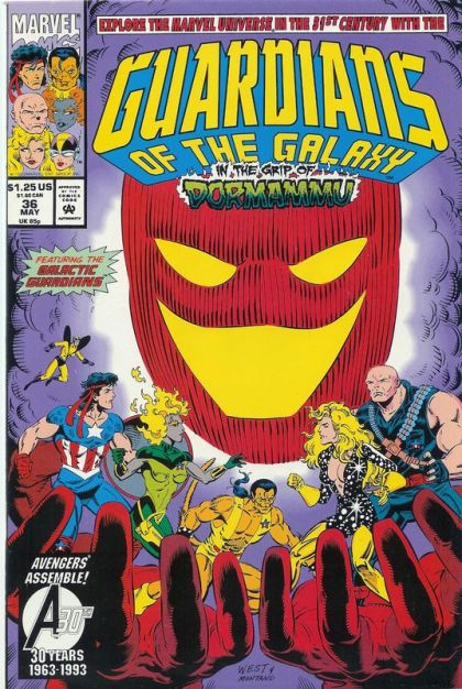Guardians of the Galaxy, Vol. 1 Tast The Deathless Life |  Issue#36 | Year:1993 | Series: Guardians of the Galaxy |