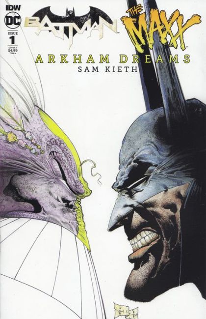 Batman / The Maxx: Arkham Dreams  |  Issue#1A | Year:2018 | Series:  | Pub: IDW Publishing | Regular Sam Kieth Cover