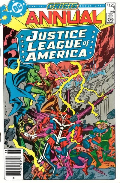 Justice League of America, Vol. 1 Annual Crisis On Infinite Earths - Force Of Nature |  Issue