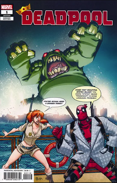 Deadpool, Vol. 7  |  Issue#1K | Year:2019 | Series:  | Pub: Marvel Comics | Baldeon Variant